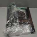 Adjustable Plant Stand with Tray,Indoor Wood Plant Stand Fit 8'' to 12'' Planter,Mid Century Modern Flower Pot Holder Rack(Plant and Pot Not Included) (Walnut)