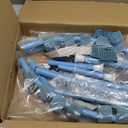 40" Fitness Mini Trampoline with Adjustable Handle Bar, 330lbs Foldable Bungee Rebounder for Adults and Kids, Stable & Quiet Exercise Rebounder Indoor Workout