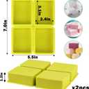 Vodolo Freeze Dryer Tray Dividers Silicone - Rectangle Freeze Dryer Accessories for Dairy, Eggs, Ice Cream, Paste Food