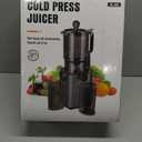 Juicer Machines with 5.8" Large Feed Chute, Cold Press Juicer for Whole Vegetables and Fruits 400W, Slow Masticating juicer Easy to Clean Juice Extractor Machine High Juice Yield (Titanium Gray)