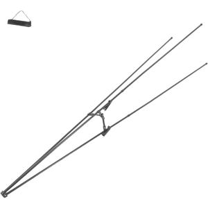 Portable Folding Metal Easel Stand with Stable Tripod Base for Outdoor Painting and Indoor Drawing Versatile Display Stand for Photos Books Posters and Art Supplies Lightweight