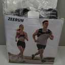 Zeerun Weighted Vest, 10lb for Men Women, Reflective Stripe Adjustable Buckle, Comfortable Durable Rucking Vest for Walking Running Strength Training -Black