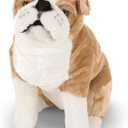 Melissa & Doug Giant English Bulldog - Lifelike Stuffed Animal (Nearly 2 feet Tall)