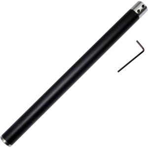 12mm Interchangeable Aluminum Alloy Grip Handle for Carbide Tipped Woodturning Lathe Tool Bar with Hexagon wrench