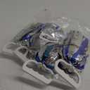 PUZINE 4pack 13" Cheerleading Metallic Foil & Plastic Ring Pom Poms Cheerleading Poms 100g