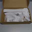 KLJKPA Bathroom Accessories Set, 4 Pieces White Bathroom Hardware Set, 24 inch Towel Bar, Towel Racks for Bathroom, Robe Towel Hooks, Toilet Paper Holder Wall Mounted, White