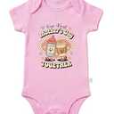 Bellkendda Toddler Mother's Day Baby Bodysuit Happy 1st Mothers Day T-Shirt Newborn Infant Boy Girl Clothes Funny Tee 0-3 month, Cotton