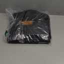 FUNNy elf Passenger Seat Organizer, Collapsible Car Storage with Partitions & 4 Cup Holders for Front or Back Seat (Black)