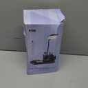 KDD 4 in 1 Desk Lamp with Wireless Charger - 360 Rotating Gooseneck Small Table Lamp with Pen Holder & Phone Stand, Adjustable White and Warm Light Dual Mode LED Desk Light for College Dorm Room