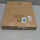 Bemis 500EC Durable Wood Toilet Seat with Easy Clean Hinges, Made in USA, Round, Biscuit