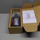 4008-101-A65/E65 RV Water Pump with Strainer,12V 55 PSI 3.0 GPM Camper Water Pump-1/2MNPT Connection, Fit for Camper, RV, Shower, Sprayer | Self Priming | On Demand Diaphragm | Quiet Operation-Black