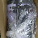 Professional Dog Grooming Dryer with Heater, 5.2HP High-Power Dog Blower, Variable Speed Adjustable, Low Noise Pet Hair Dryer for All Breeds(Purple)