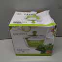 Salad Spinner, 5L Vegetable Washer Dryer Drainer Strainer with Bowl & Colander, Multi-Use Lettuce Spinner, Fruit Washer, Pasta and Fries Spinner