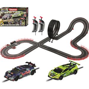 Carrera GO Electric Powered Slot Car Racing Kids Toy Race Track Set 1:43 Scale, DTM Supercars