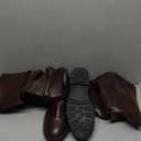 Ramede Medieval Pirate Boots Men Halloween Renaissance Boots Gothic Cosplay Costume for Men (13, Brown)