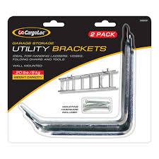 CargoLoc Garage Storage Utility Brackets. 2Pack