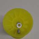Ultimate 4" X 7" Overall Width Boat Trailer Roller Bow Stop Polyurethane 1/2" Mounting Hole