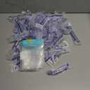 60 Sets 1/3/5Ml Colostrum Collector Kit Include 1/3/5ml*20 No Needle Sterile Syringes with Cap, 4 Measuring Cup, 6 Zip-lock Storage Bags, 60 Labels for Breast Milk Collector