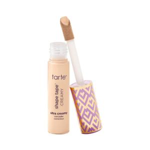 tarte shape tape creamy concealer  Full Coverage Makeup with Built-In Eye Cream, 24HR Hydrating Natural Moisturizing Matte Finish for Redness & Fine Lines, Vegan & Cruelty-Free (12N fair neutral (fair skin with a balance of warm & cool undertones ))