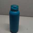 Ello Cooper 40oz Stainless Steel Water Bottle with Straw and Carry Handle, Double Walled and Vacuum Insulated Metal, Leak Proof Locking Lid with Soft Silicone Spout, Reusable, BPA Free, Antigua