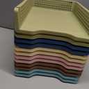 Weysat 12 Pcs Turn in Trays, Classroom Paper Tray, Morandi Tones, Narrow