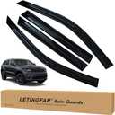 Window Visors Rain Guards for Jeep Grand Cherokee 2011 2012 2013 2014 2015 2016 2017 2018 2019 2020 2021 Accessories, Wind Deflectors Vent Shades for Jeep Grand Cherokee