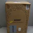 Kono Carry On Luggage 20 Inch Expandable 22x14x9 Airline Approved Hard Shell Travel Trolley 4 Spinner Wheels Lightweight Polypropylene Suitcase with TSA Lock, Pink