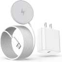 Magnetic iPhone Wireless Charger,10FT Fast Charging Apple Mag Safe Charger Wireless Charging Pad for iPhone Air/17 Pro Max/16 Pro/16 Plus/15 Pro/14/13/12/11/AirPods 3/Pro 3/2 Phone Mag safe Charge Pad