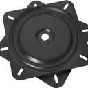 Plutreas Heavy Duty Bar Stool Swivel Replacement for Recliner Chair, Bar Stool Swivel Plate (6 inch)