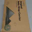 KeaBabies Baby Wrap Carrier - All in 1 Original Baby Carrier Newborn to Toddler Sling, Easy to Wear, Hands Free Bonding, Lightweight, Breathable Infant Wraps (Forest) (One Size (Pack of 1))