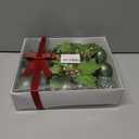 Christmas Ball Ornament Set, 48Pcs Green Plastic Christmas Tree Hanging Decorations with Gift Package for Xmas Winter Holiday Wedding Party Decor