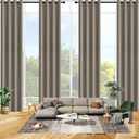 Qiseca Extra Long Curtains High Ceiling Drapes 18Ft for Living Room, Tall Windows Custom Made 2 Story Curtains for High Living Room Bedroom Loft Theater W52xL216 Inches Long 1 Panel, Grey