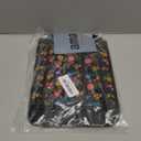 Car Center Console Cover, Universal Car Armrest Cover Cushion with 2 Storage Bags, Stylish Scratch Resistant Protective Car Armrest Pad for Most Vehicles (Garden in Black)