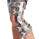 Ovation Medical Game Changer Unloader Knee Brace - Lightweight, Low Profile OA Knee Brace for Arthritis Pain and Support - Premium Knee Support for Medial and Lateral Knee Pain (Left)