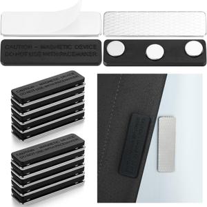 48 Pairs Outdoor Curtain Weights, Waterproof Outdoor Curtain Magnets for Heavy Wind, Patio, Mosquito, Cabana, Gazebo, Flags, Indoor (Black)