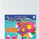 Grafix Shrink Film - White Opaque 8.5"x11" Sheets, Design Your Art and Shrink It to Create Jewelry, Embellishments, Paper Crafts, Gift Tags, Ornaments and More, Pack of 50