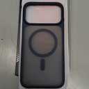 TORRAS Stronger Magnetic & Shockproof for iPhone 17 Pro Max Case, Fit for MagSafe, Military Grade Drop Protection, Camera Control, DIY Button, Slim for iPhone 17 Pro Max Case Translucent Deep Blue