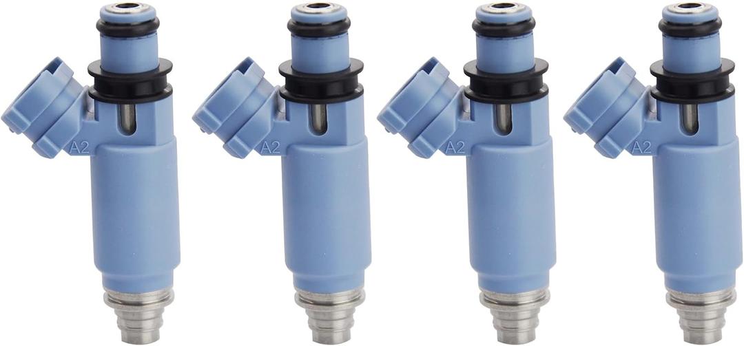 4PCS Fuel Injectors Compatible with 2002-2005 Subaru Impreza & Saab 2005 9-2X, 2.0L, Replace # FJ857, 16611-AA521