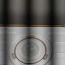 FRIGIDAIRE EMW788RETRO 0.7 cu. ft. Retro Microwave, White-RoseGold