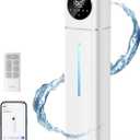 DREO HM735S 11L Smart Humidifier Large Room 700 ft, 100H Cool Mist Air Humidifiers for Bedroom, Top-Fill, Clean Tank Technology, 26dB, Auto Mode, Aroma Box, RGB, Remote & APP Control, Baby, White