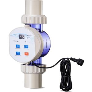 Salt Cell Chlorine Generator for Above-Ground Pools up to 11,887 Gallons, Upgraded Saltwater Chlorinator System with App Remote Control