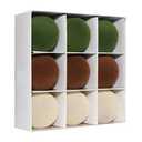 9 Pcs Velvet Christmas Balls Bulk Shatterproof Plastic Christmas Tree Decorations for Decorative Hanging Baubles