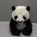 12" Black Panda Stuffed Animals for Boys and Girls,Soft and Adorable Stuffed Bear Plush Toys for Newborn Babies,Cuddly Stuffed Panda for Kids,Great Gifts on Birthday,Christmas