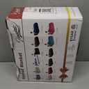 Homemate Electric Heated Blanket Twin Size - 62"x84" Heating Blanket Twin Size 1/2/4/6/8 Hours Auto-Off 10 Heat Level Over-Heat Protection Flannel Sherpa ETL Certification (01 - Light Grey)