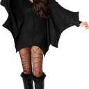 Morph - Bat Costume Adult Women, Bat Wings Costume Plus Size, Halloween Costumes For Women, Halloween Costumes 2025 (Medium)