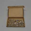 30PCS Cabinet Shelf Support Pegs 3mm Shelf Holder Bracket Pins for Bookshelves, Display Cabinets, Wardrobes, and Kitchen Cupboards - Anti-Slip Design for Glass and Wooden Shelves