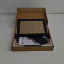 8x10 Picture Frame Set - 3 Pack, Textured Black Solid Wood, HD Tempered Glass, Gallery Photo Frame, Table or Wall Display