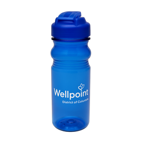 10 Pcs Blue Water Bottles 12 Oz