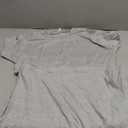 PINSV Women 2 Piece Outfits Short Sleeve Top and Flare Pants Lounge Sets Tracksuit, 2XL Grey