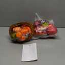 76 Pcs Thanksgiving Fall Cornucopia Basket Set Fall Table Centerpiece 13.78'' Large Thanksgiving Autumn Cornucopia Horn of Plenty Harvest Table Decorations with Pumpkin Fruit Inspirational Sticker